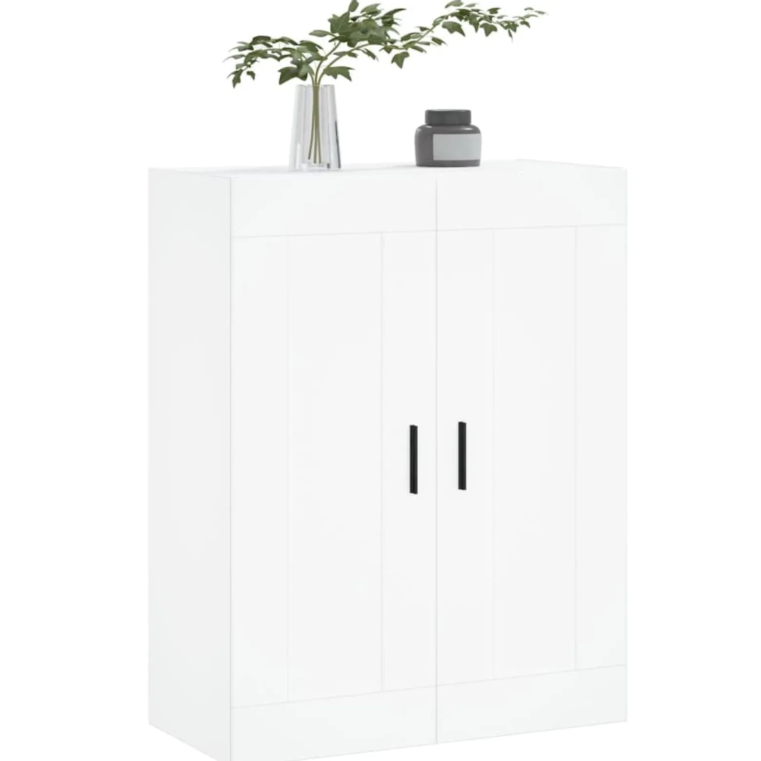 Szafka Biała z Drzwiami 69.5x34x90 cm do Salonu Pokoju Sypialni