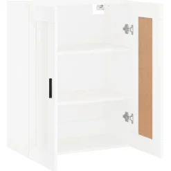 Szafka Biała z Drzwiami 69.5x34x90 cm do Salonu Pokoju Sypialni