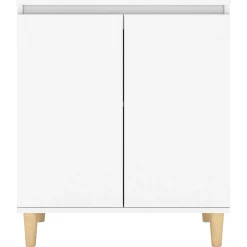 Szafka Biała z Drzwiami 60x35x70 cm do Salonu Pokoju Sypialni