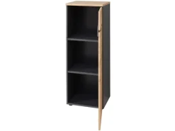 Szafka Brego 38 cm z drzwiami antracyt/dąb artisan