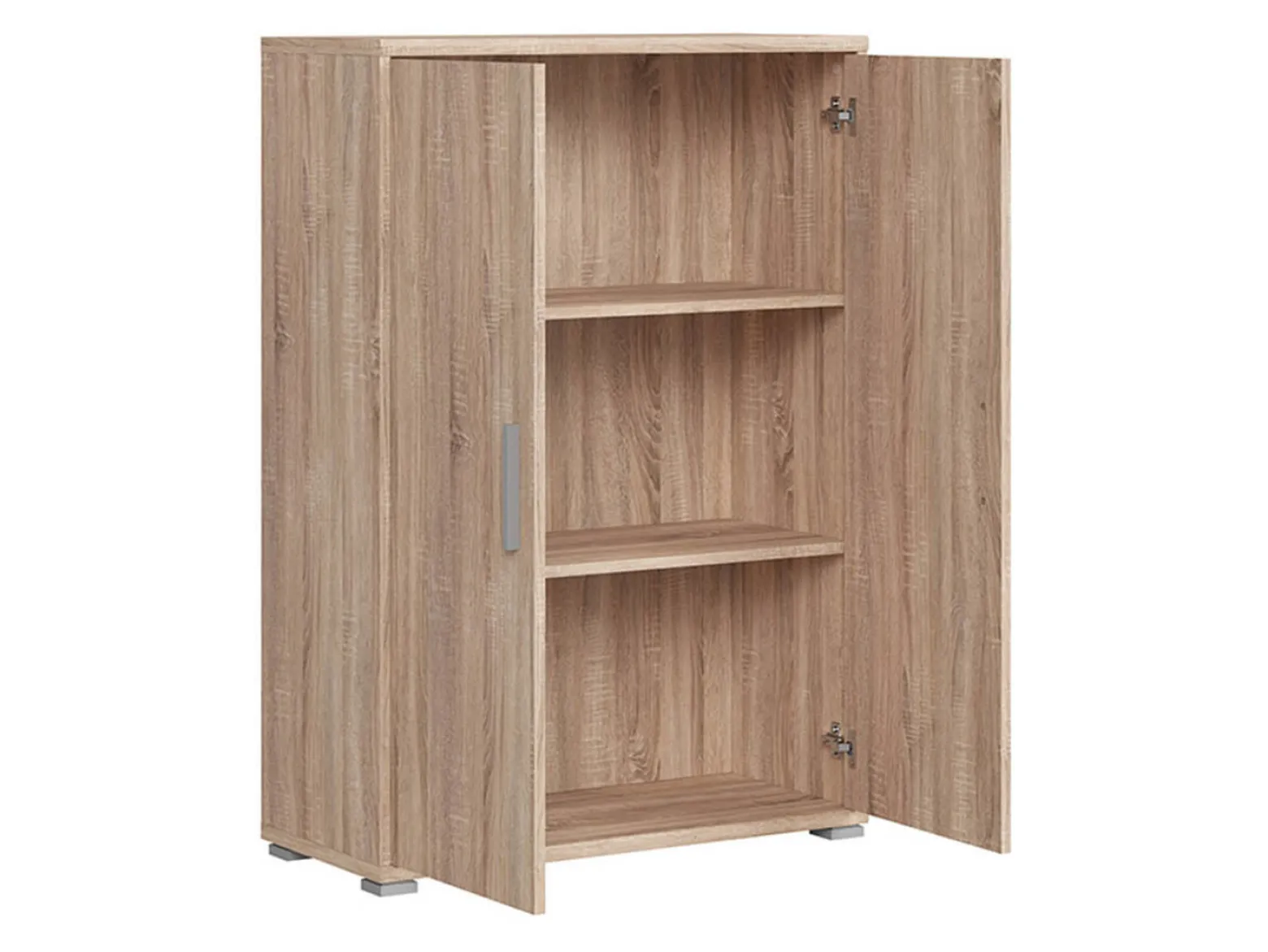 Szafka Brw Office 79 cm dwudrzwiowa dąb sonoma