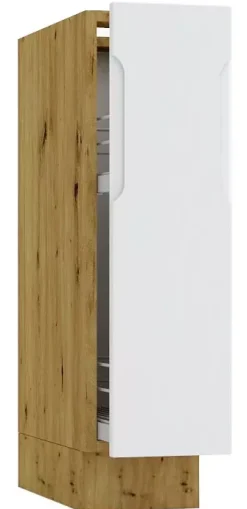 Szafka cargo 20 cm dąb artisan + szary - Rilo