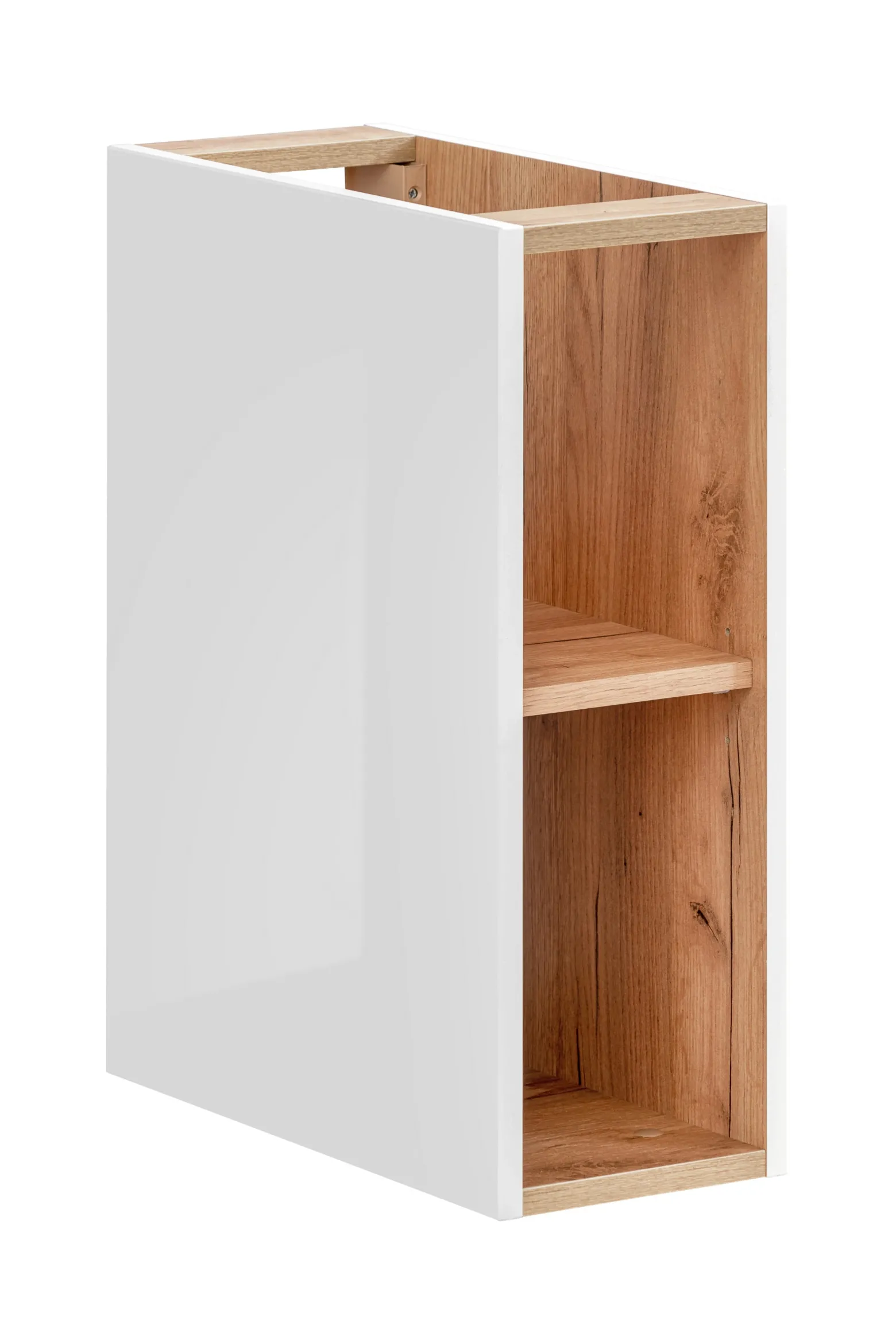Szafka dolna 20 cm CAPRI WHITE