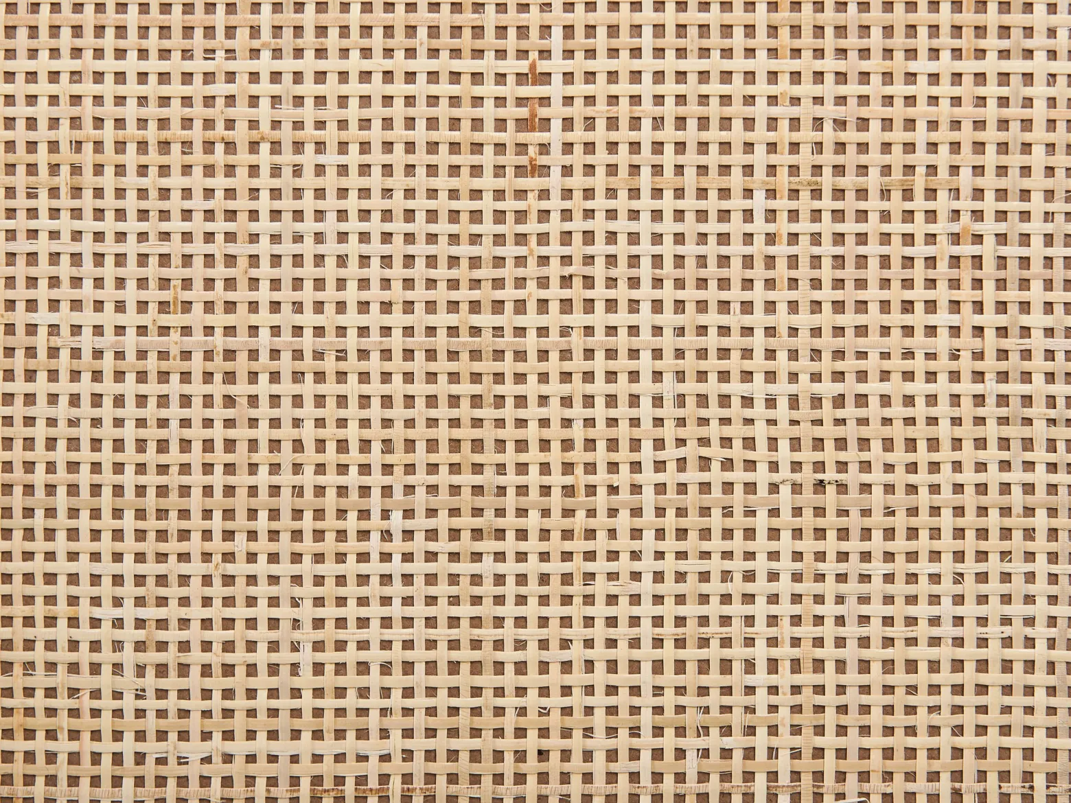 Szafka dwudrzwiowa z półkami jasne drewno rattan