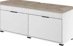 Szafka Fala 3 Biały/Beż/K 100X37X49 Cm