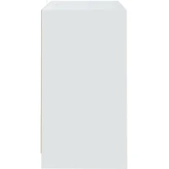 Szafka Komoda Regał Biała z Szufladami 70x41x75 cm do Salonu Pokoju