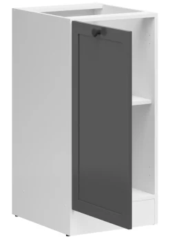 Szafka kuchenna dolna Junona Line 40 cm lewa grafit
