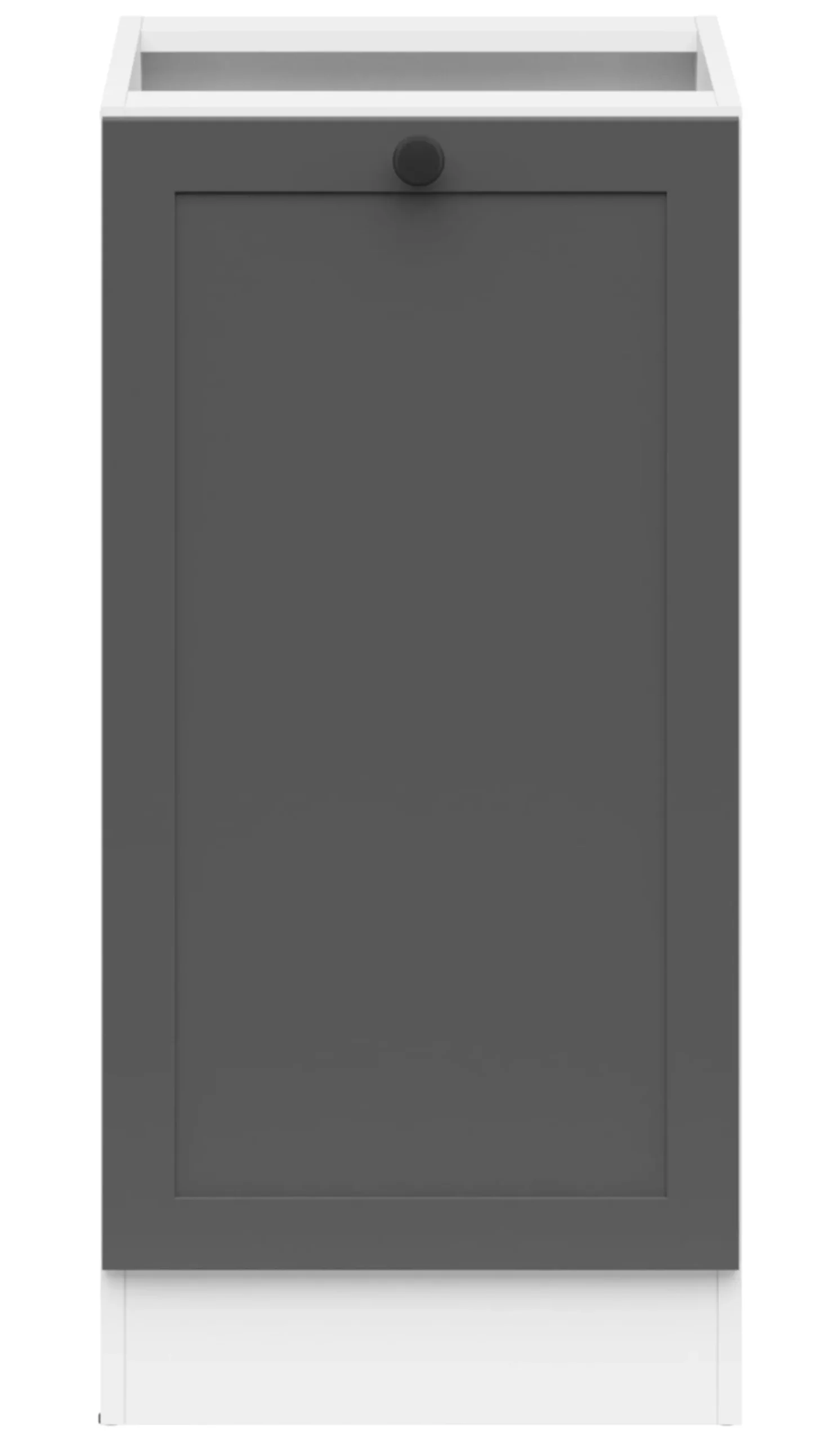Szafka kuchenna dolna Junona Line 40 cm lewa grafit