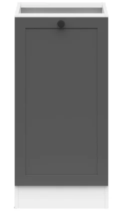Szafka kuchenna dolna Junona Line 50 cm prawa grafit