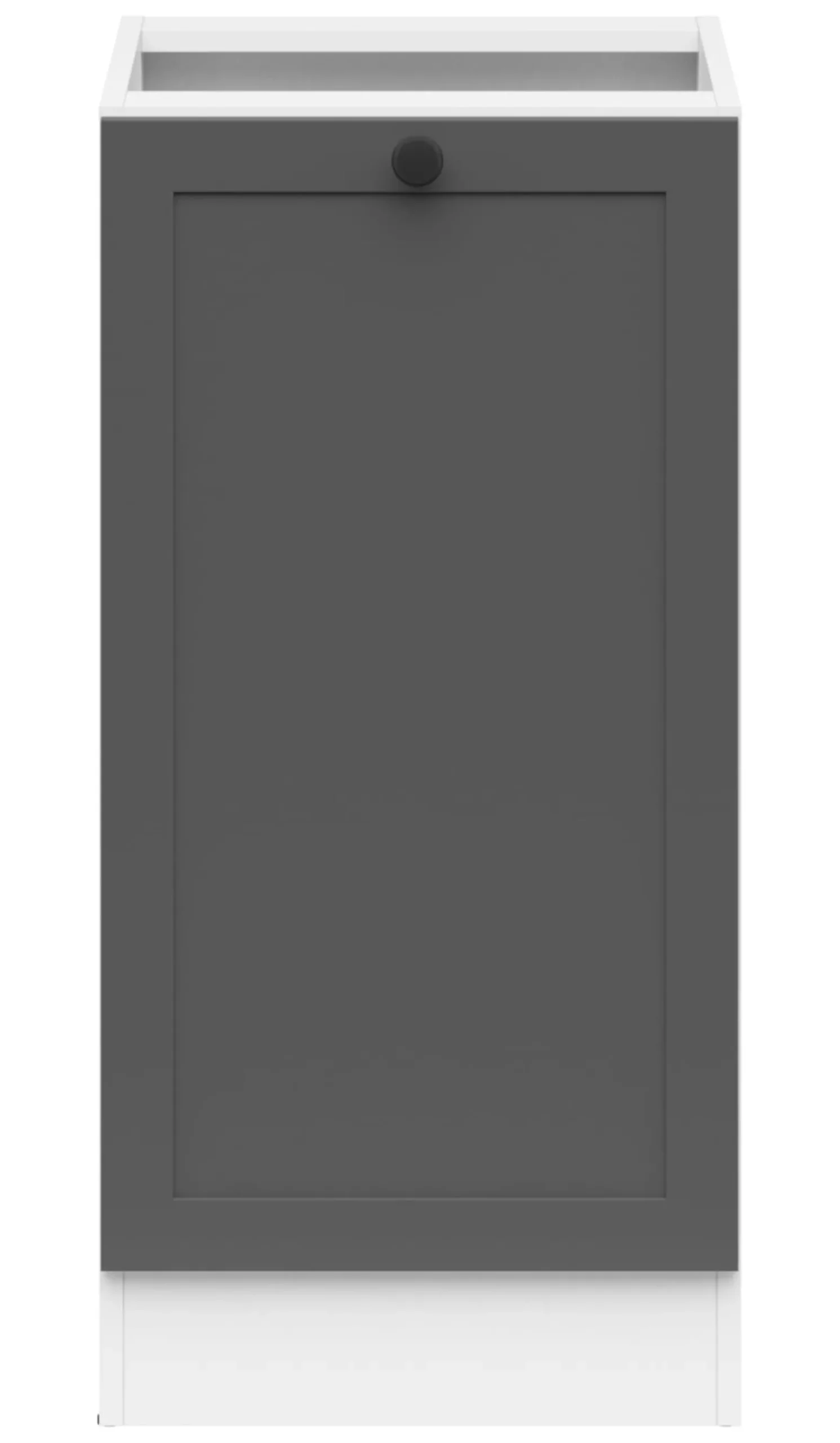 Szafka kuchenna dolna Junona Line 50 cm prawa grafit