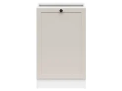Szafka kuchenna dolna Junona Line 50 cm prawa z drzwiami biały/uni kaszmir