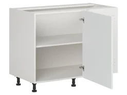 Szafka kuchenna narożna Top Line 2 prawa śnieżny super mat zabudowuje naroże 125x65 cm
