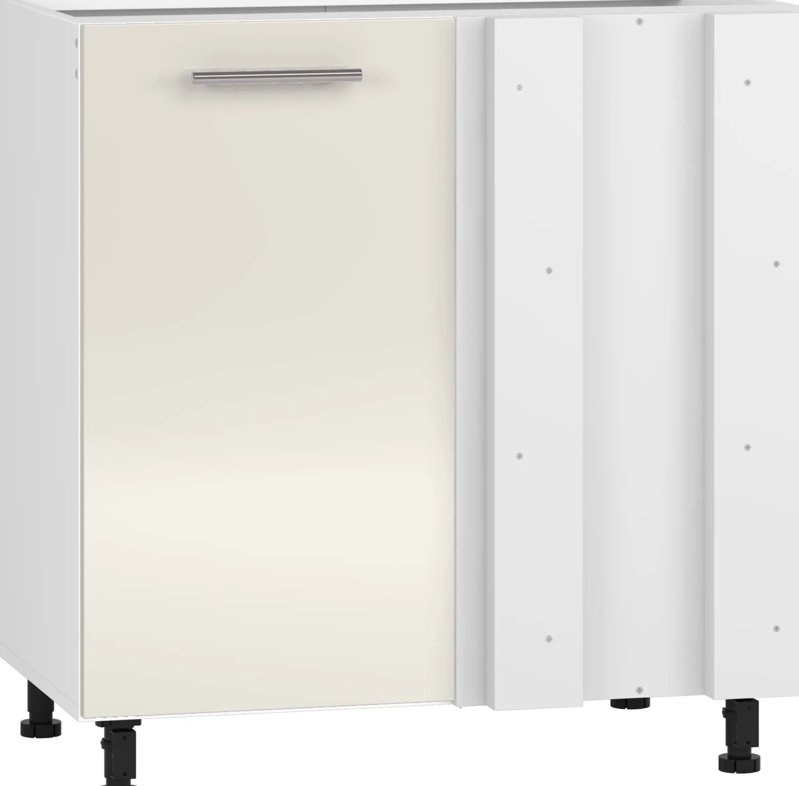 Szafka kuchenna narożna 100(80) VENTO DN-100/82 beżowy połys