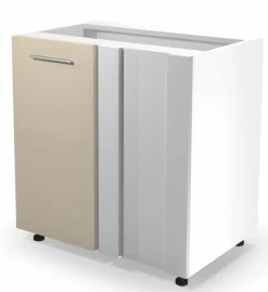 Szafka kuchenna narożna 100(80) VENTO DN-100/82 beżowy połys