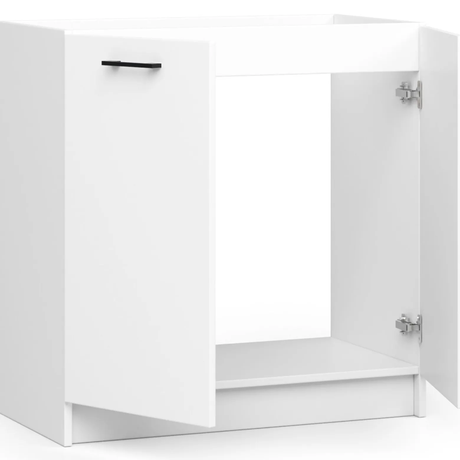 Szafka kuchenna pod zlewozmywak S80 OLIWIA Biała 80x46x82 cm