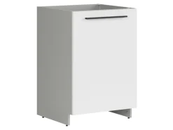 Szafka kuchenna pod zlewozmywak Milino 60 cm L/P biały alpejski