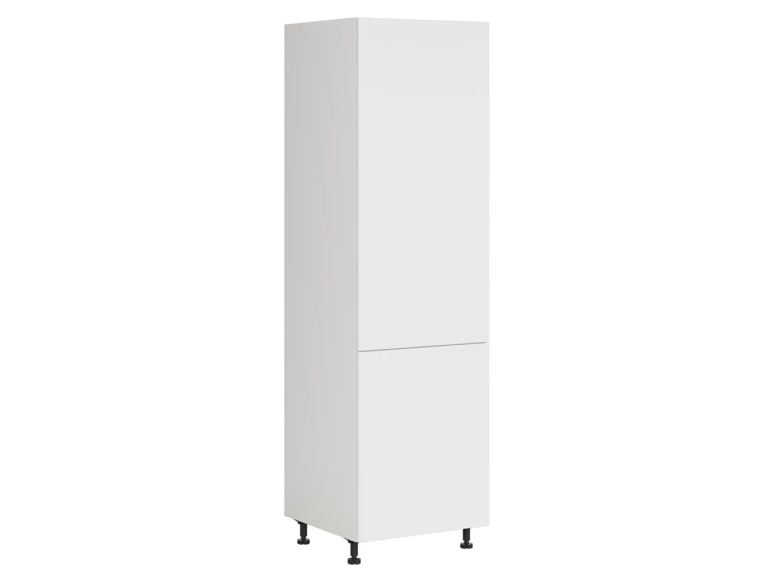 Szafka kuchenna wysoka Top Line 2 60 cm lewa z szufladami śnieżny super mat