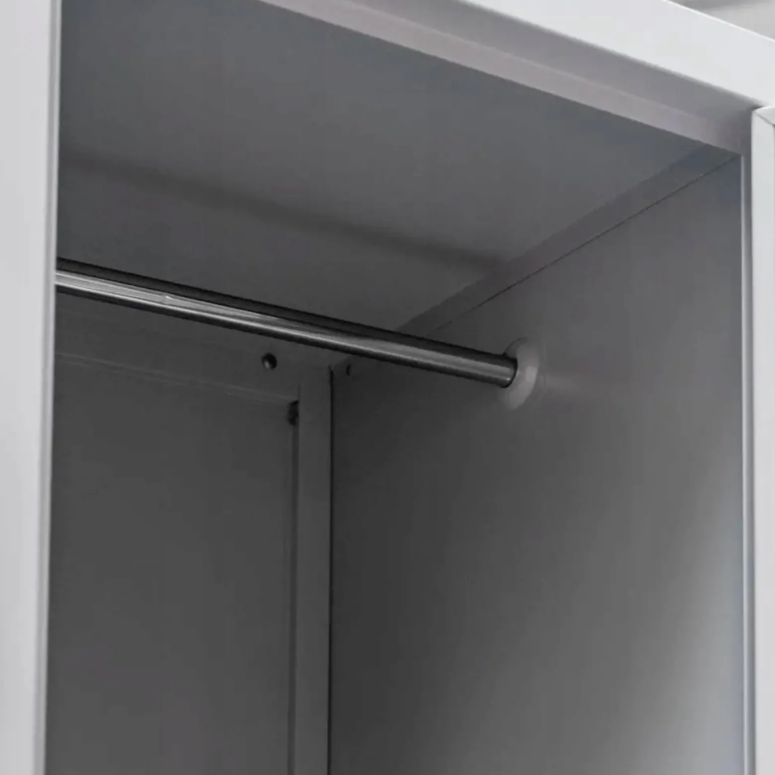 Szafka Metalowa Ubraniowa Socjalna BHP 180x40x50cm Szara Mega-M