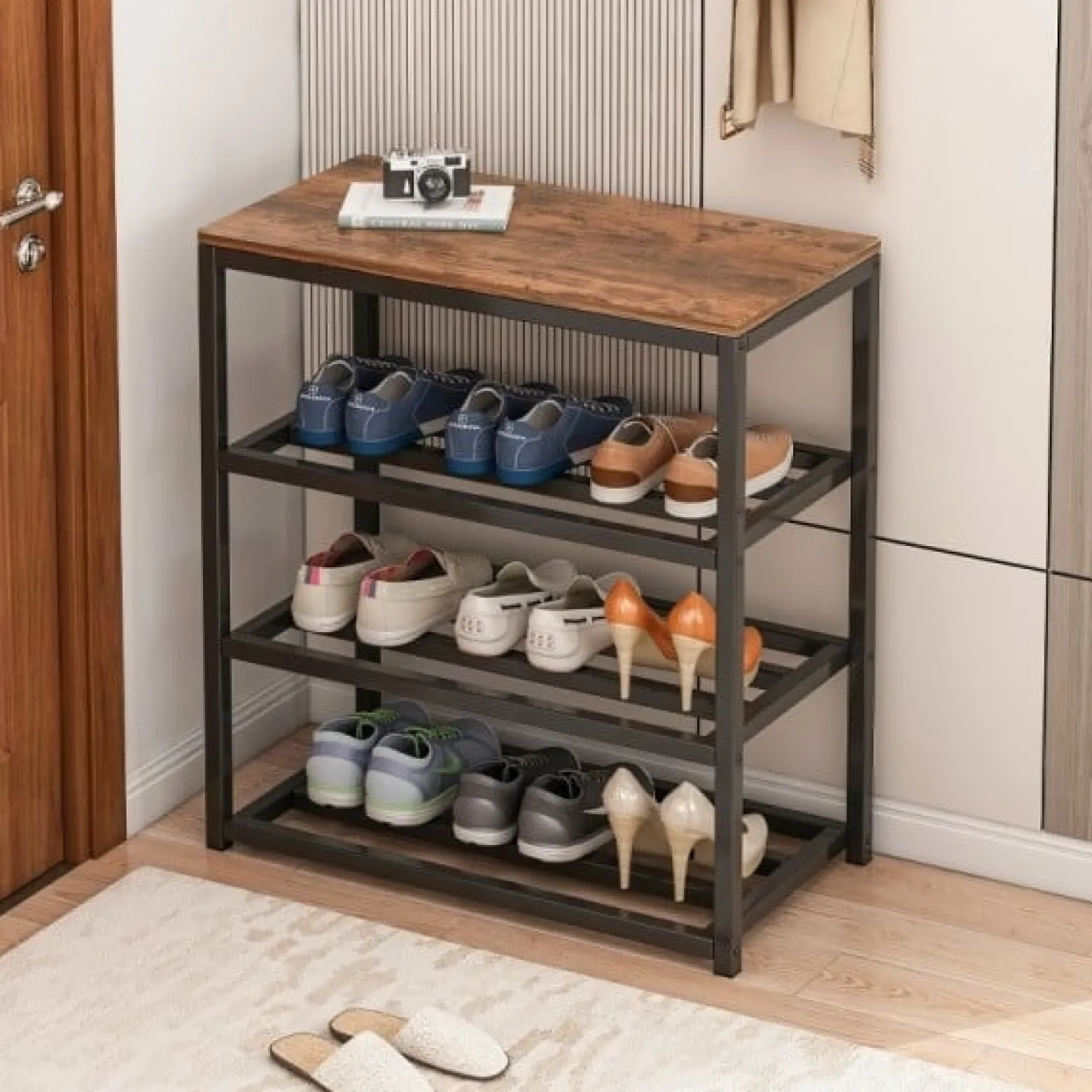 Szafka na buty regał do przedpokoju stojak industrialny