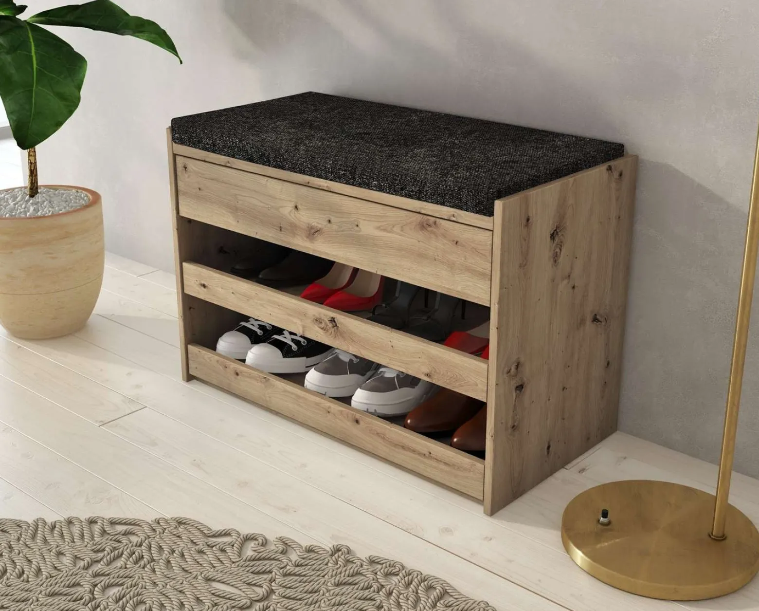 Szafka na buty SCARPE dąb artisan
