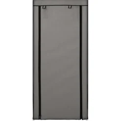 Szafka na buty Szary 58 x 28 x 106 cm Tkanina vidaXL