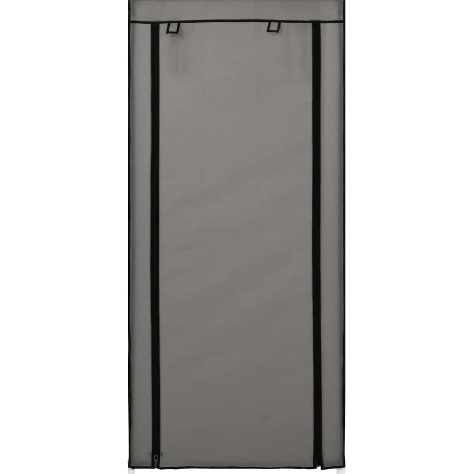 Szafka na buty Szary 58 x 28 x 106 cm Tkanina vidaXL