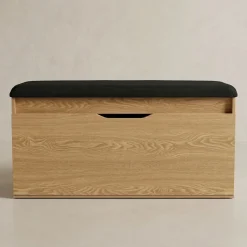 Szafka na buty z siedziskiem i schowkiem TORI, 100 x 50 x 35 cm