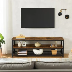 Szafka na telewizor na TV ciemny brąż 140x40x52 VTV8 Begryf