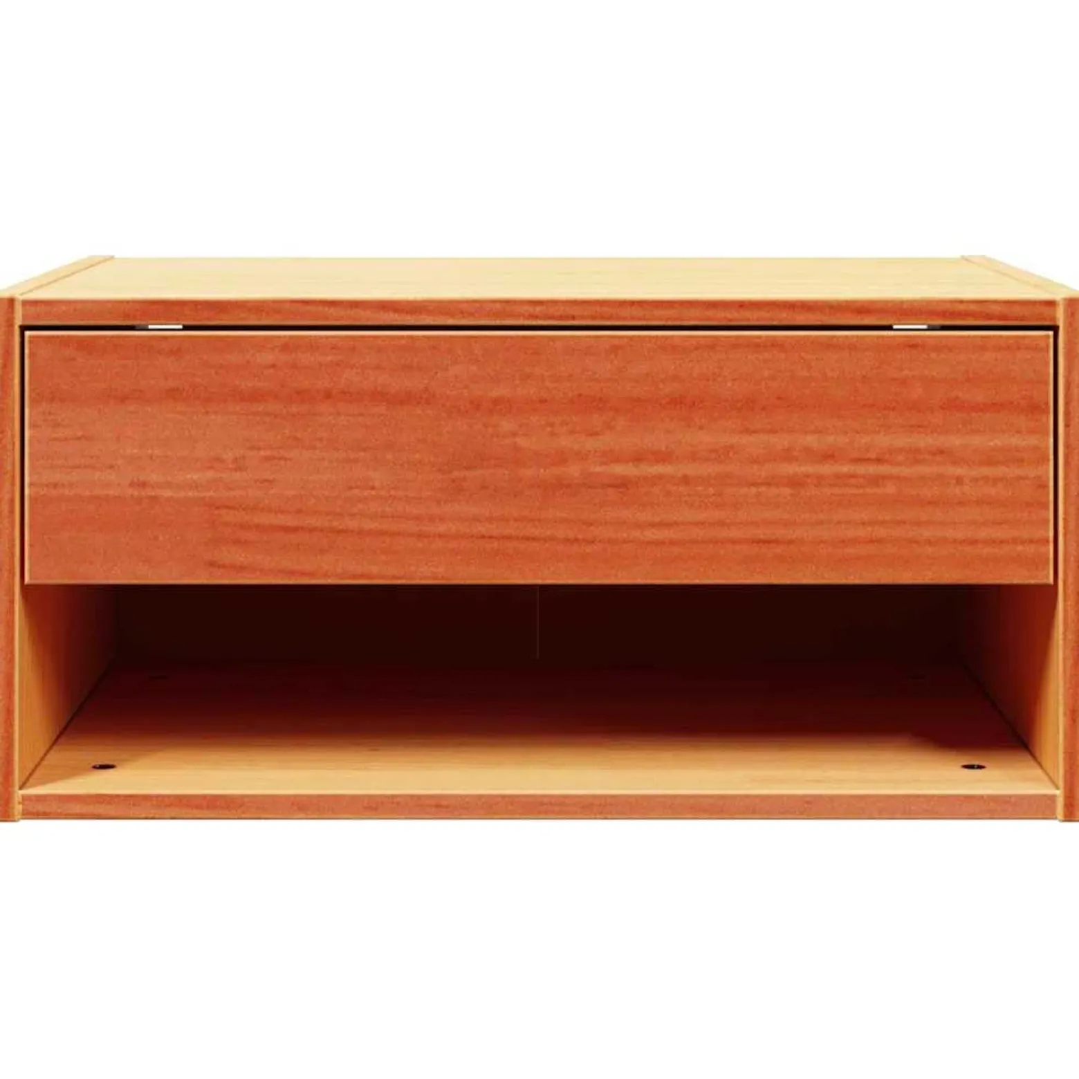 Szafka Nocna Biała Komoda Stolik Nocny Do Sypialni 50 x 32.5 x 24 cm