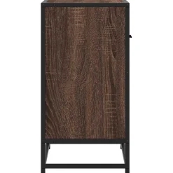 Szafka Nocna Brąz Komoda Stolik Półka Nocna Do Sypialni 60x31x60 cm