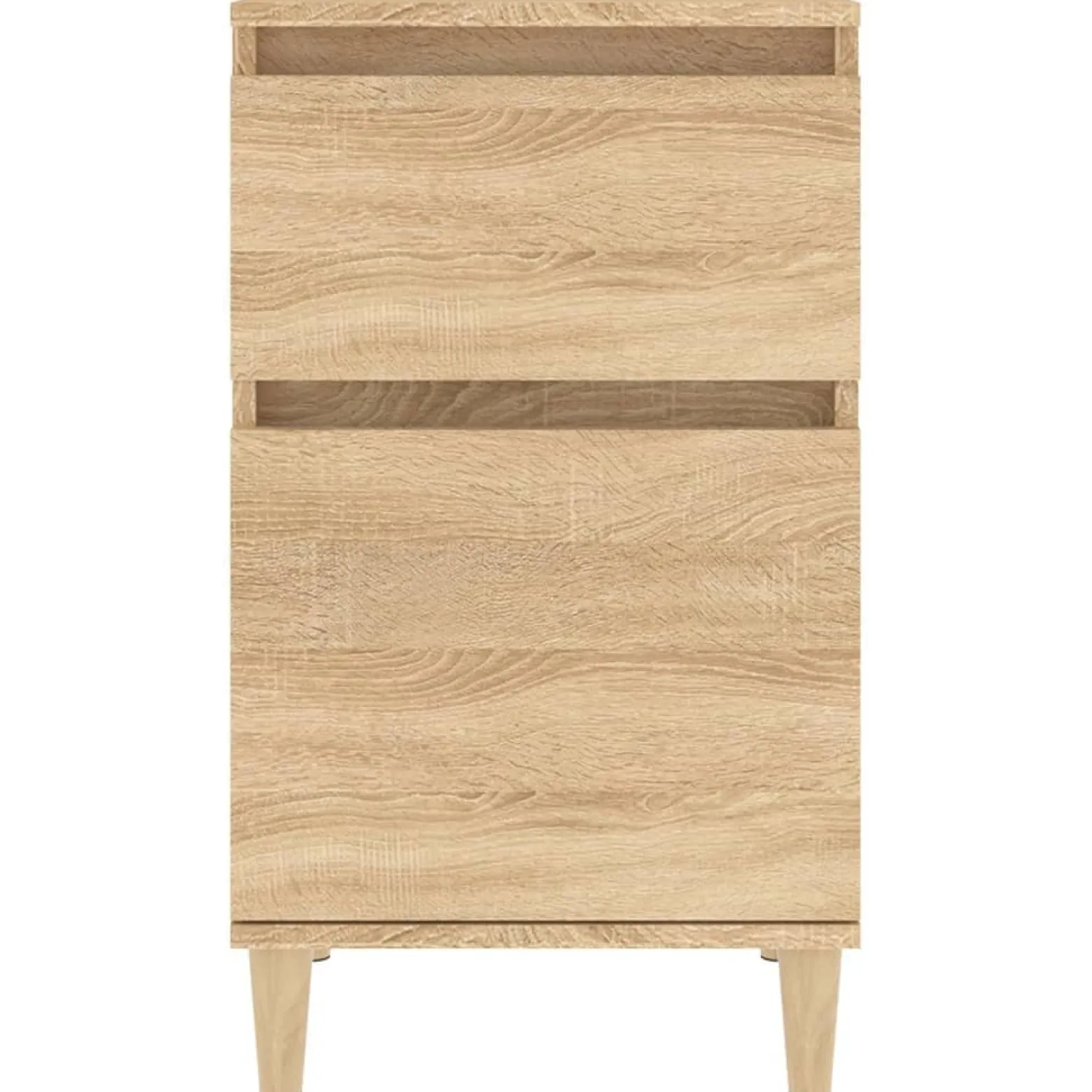 Szafka Nocna Brąz Komoda Stolik Półka Nocna Do Sypialni 40x35x70 cm