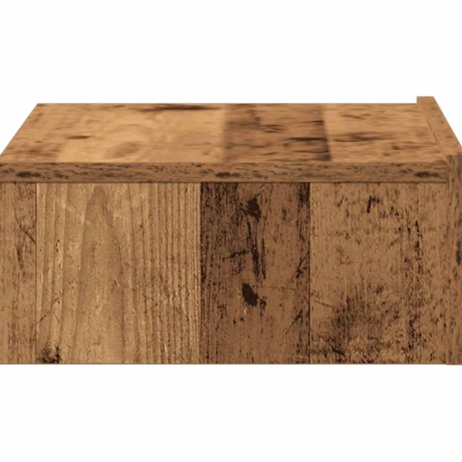 Szafka Nocna Brąz Komoda Stolik Półka Nocna Do Sypialni 60x35 cm