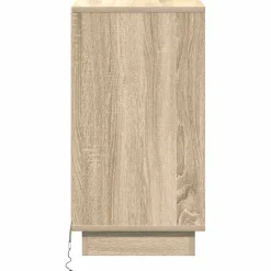 Szafka Nocna Brąz Komoda Stolik Półka Nocna Do Sypialni 39 x 34.5 x 65 cm