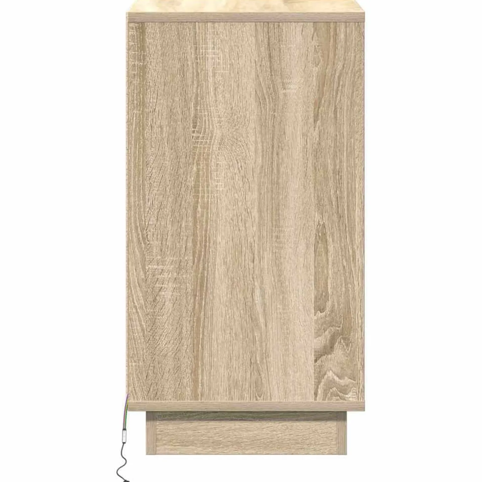 Szafka Nocna Brąz Komoda Stolik Półka Nocna Do Sypialni 39 x 34.5 x 65 cm
