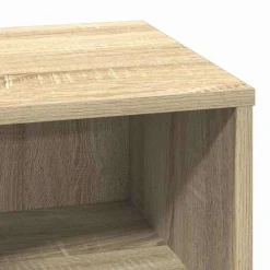 Szafka Nocna Brąz Komoda Stolik Półka Nocna Do Sypialni 50 x 34.5 x 50 cm