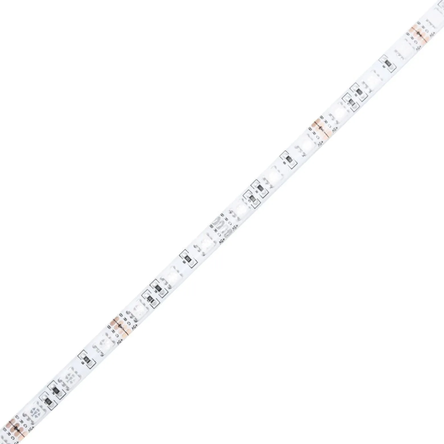 Szafka Nocna Brązowa z Szufladą Wisząca z LED Do Sypialni 48,5x32,5x80 cm