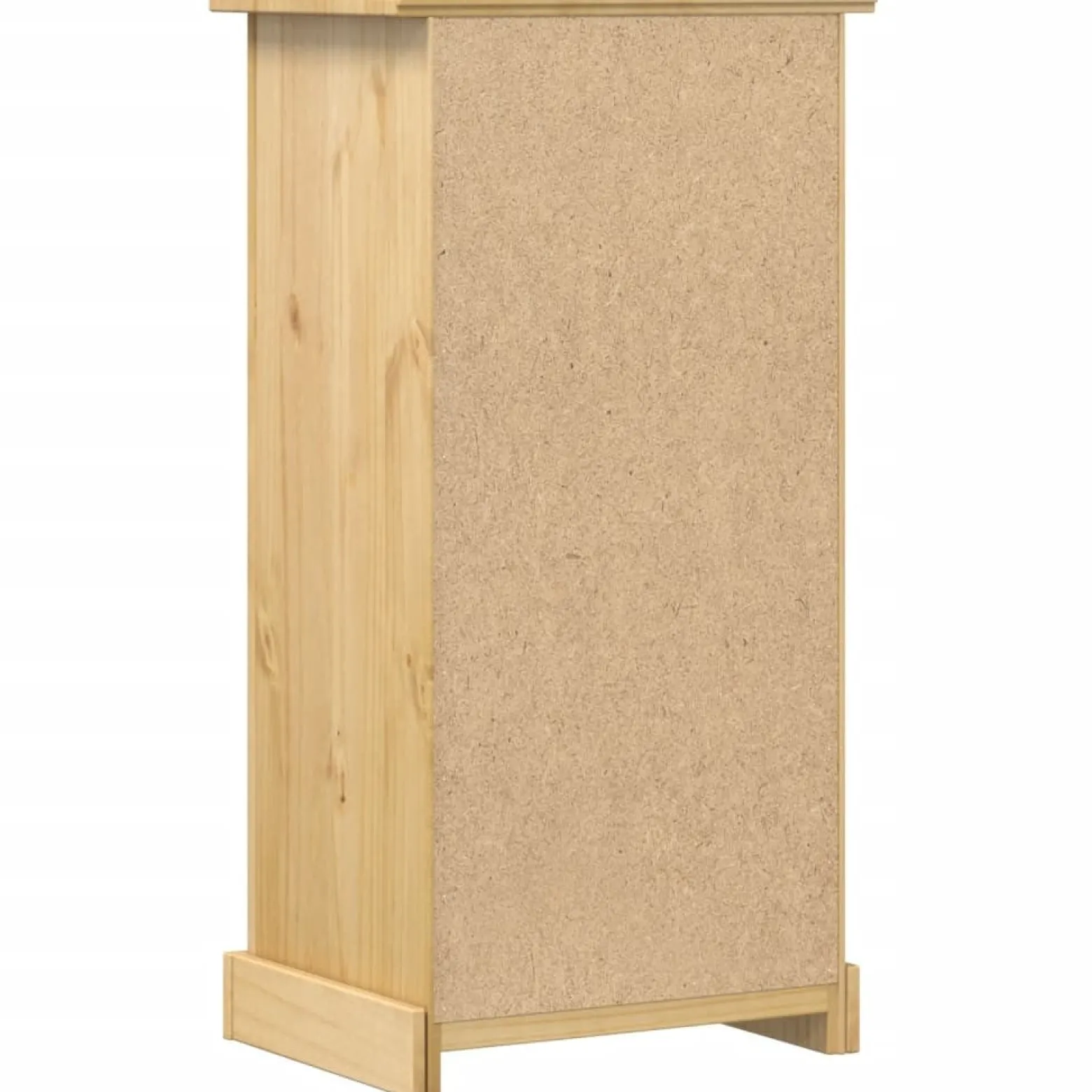 Szafka Nocna Drewniana Komoda Stolik Nocny Do Sypialni 53x39x103 cm