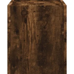 Szafka Nocna Stolik Brązowa z Szufladą Wisząca Do Sypialni 45x30x35 cm