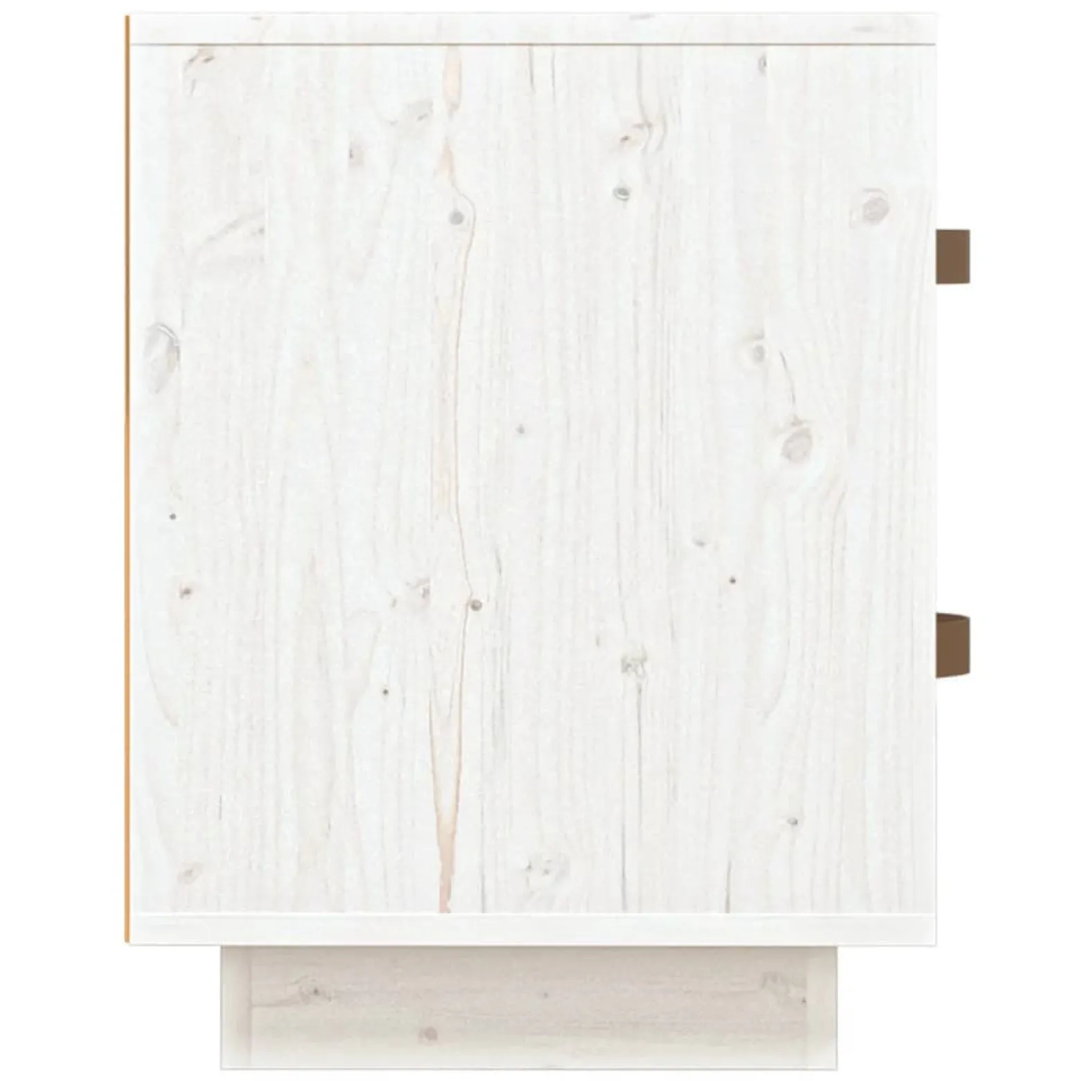 Szafka Nocna Stolik Komoda Biała z Szufladą Do Sypialni 40x34x45 cm