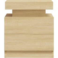 Szafka Nocna Stolik Komoda Brązowa Do Sypialni Pokoju Salonu 45x35x52 cm