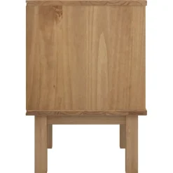 Szafka Nocna Stolik Komoda Szara z Szufladą Do Sypialni 45x39x57 cm