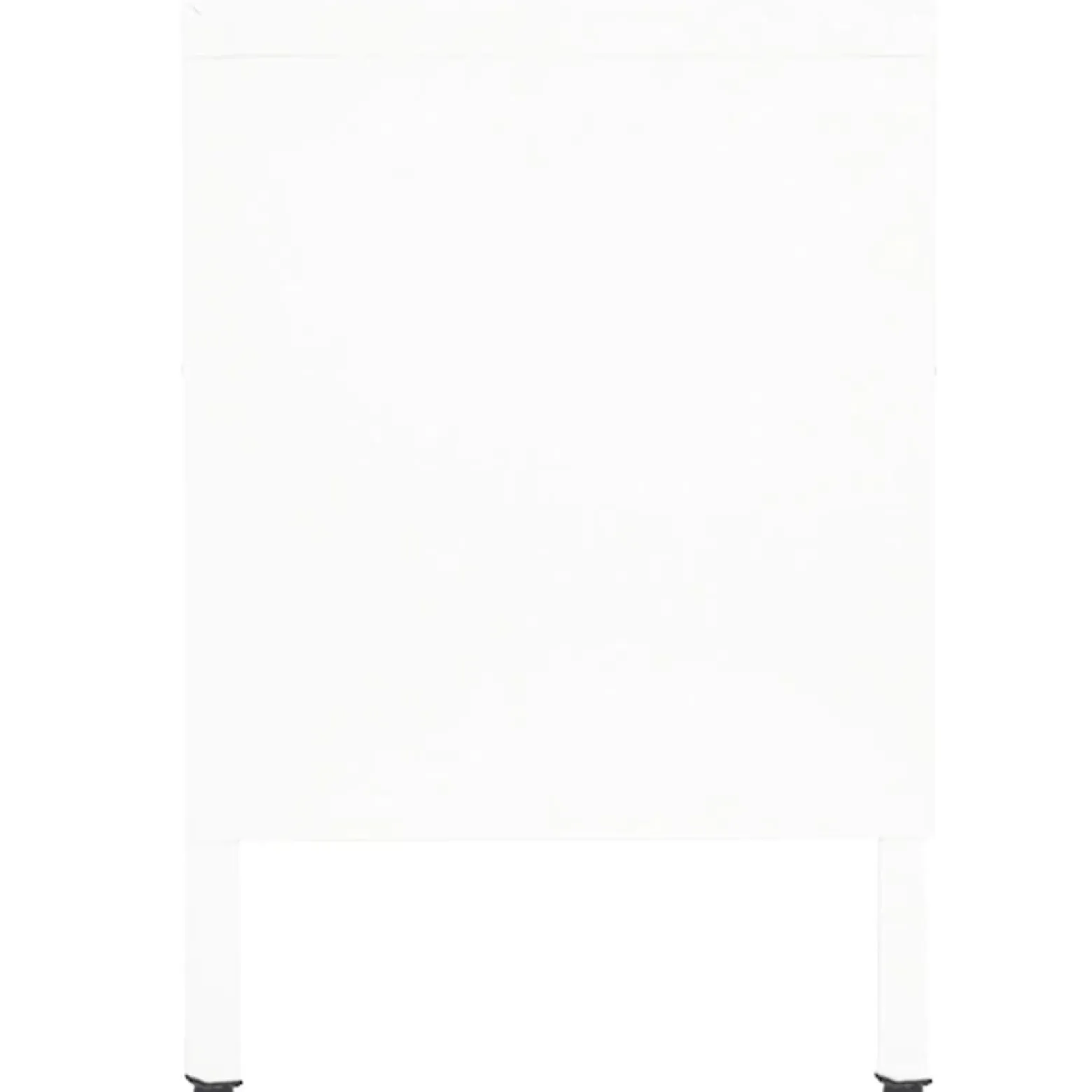 Szafka Pod Telewizor Biała Półka Szafka RTV Stalowa 90x30x44 cm