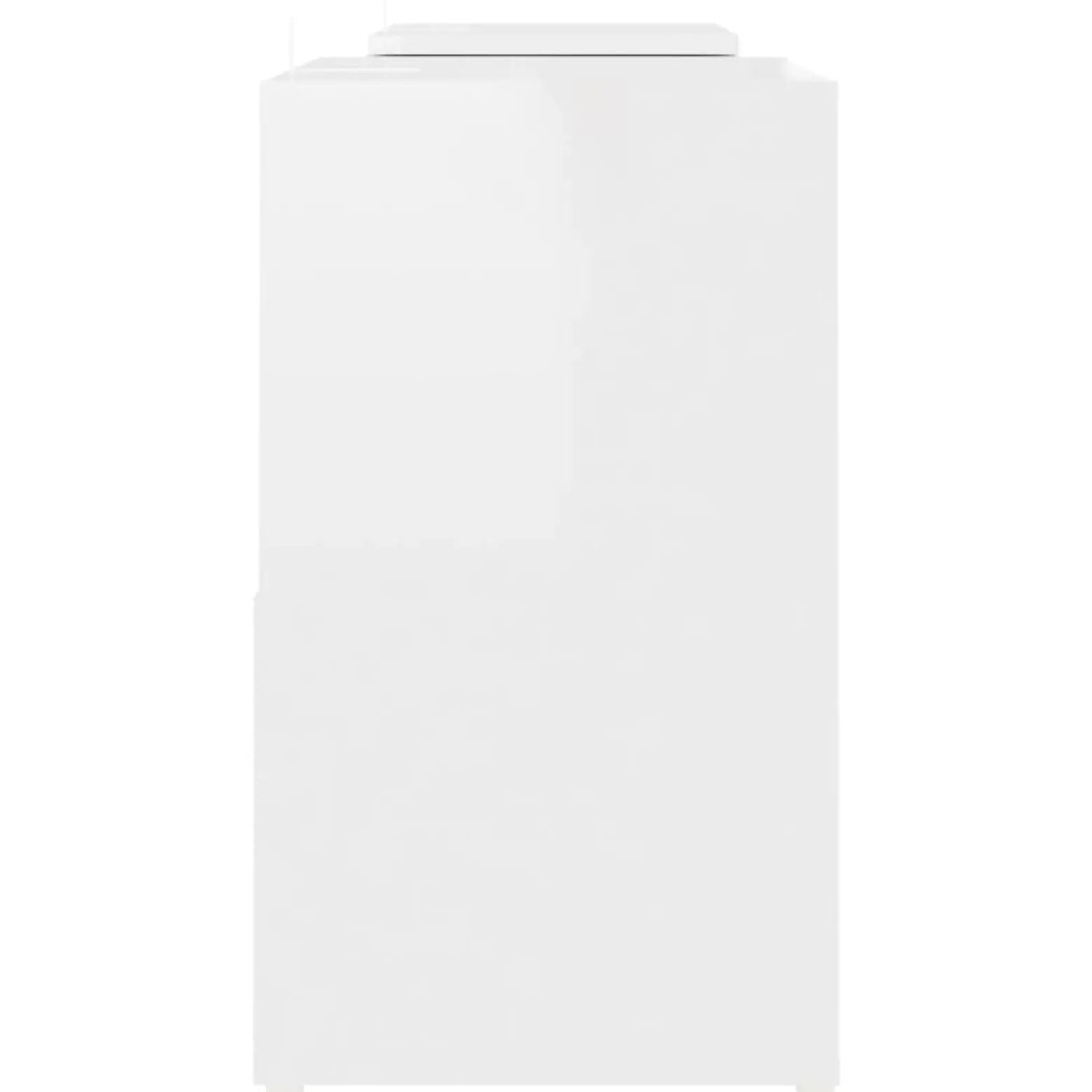 Szafka Pod Telewizor Biały Połysk Stolik Półka Szafka RTV 104x30x52 cm