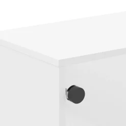 Szafka Pod Telewizor Biały Stolik Półka Szafka RTV 102x37x50 cm