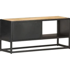 Szafka pod Telewizor Rtv Brąz Mat Szuflady Drzwiczki Nowoczesny 90x30x40cm
