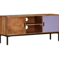 Szafka pod Telewizor Rtv Brąz Mat Drzwiczki Nowoczesny 110x30x50cm