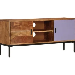 Szafka pod Telewizor Rtv Brąz Mat Drzwiczki Nowoczesny 110x30x50cm