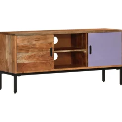 Szafka pod Telewizor Rtv Brąz Mat Drzwiczki Nowoczesny 110x30x50cm