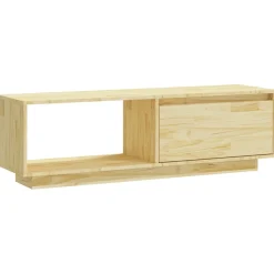 Szafka pod Telewizor Rtv Brąz Mat Nowoczesny Salon 110x30x33,5cm