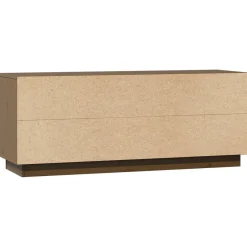 Szafka pod Telewizor Rtv Brąz Mat Nowoczesny Salon 110,5x35x44cm
